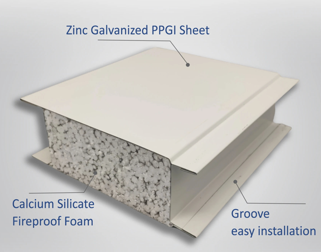 Details of Calcium Silicate Clean room panel.png